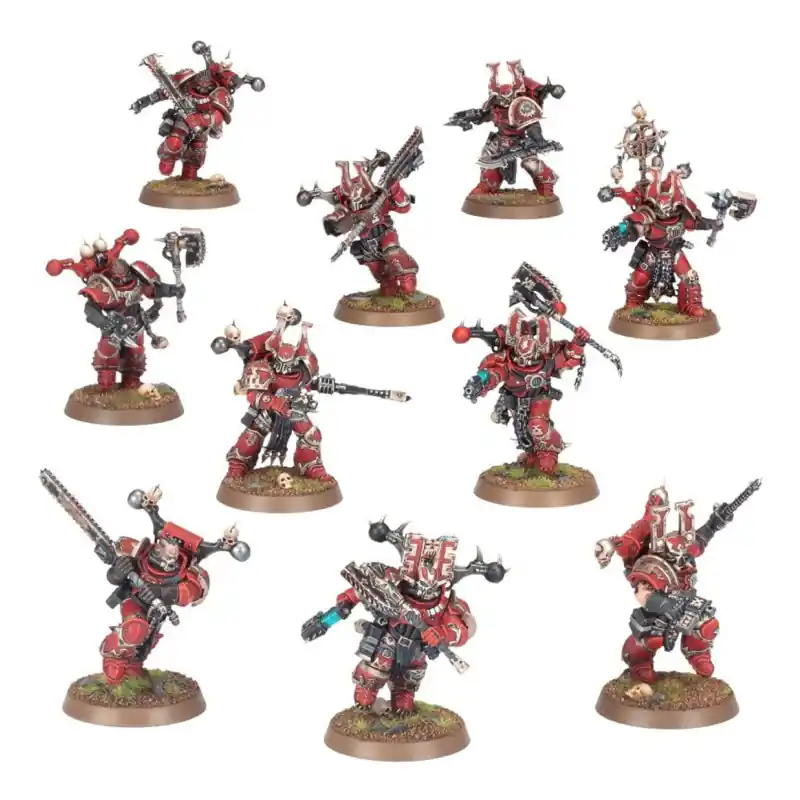 Warhammer 40,000 World Eaters / Khorne Berzerkers - WARHAMMER 43-10 Retour Gratuit