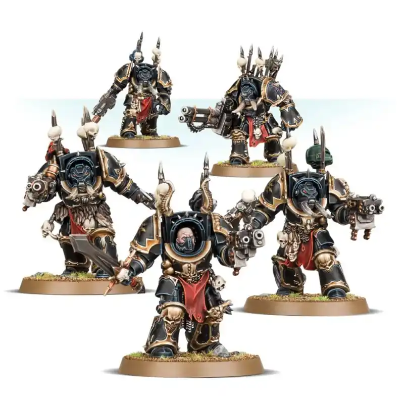 Warhammer 40,000 Escouade de Terminators du Chaos - WARHAMMER 43-19 Dernier Modèle
