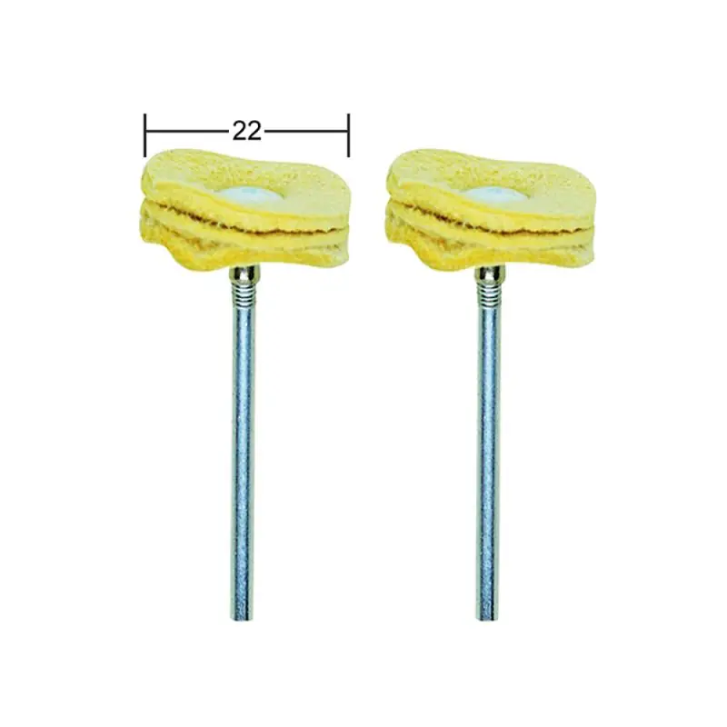 Offre Spéciale Disques à polir en daim Ø22mm (x2) - PROXXON 28298