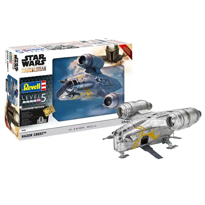 Offre Limitée Razor Crest P-E, Star Wars, The Mandalorian - REVELL 6788 - 1/72