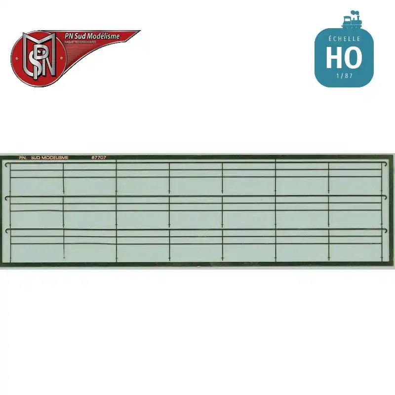 Rambarde moderne SNCF HO PN Sud Modélisme 87707 Meilleur Choix