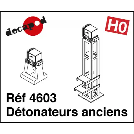 Détonateurs HO Decapod 4603 Expédié Aujourd'hui