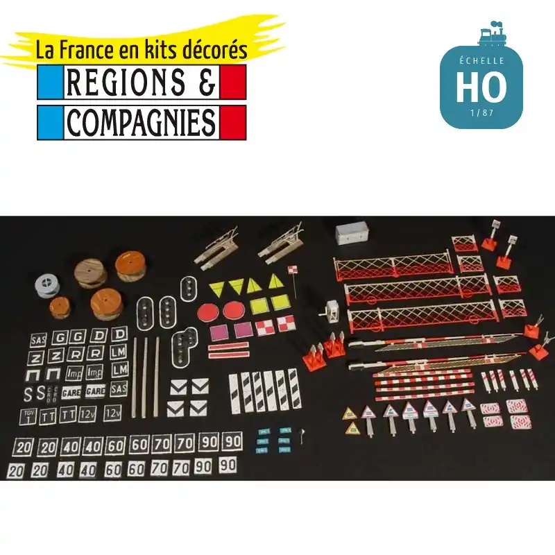 Eléments stockés du District SNCF HO Régions et Compagnies VOI018 Réduction