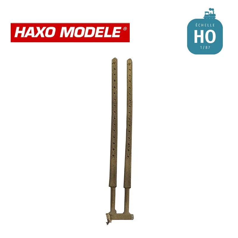 Prix Bas Poteaux pour panneaux fixes 4 pcs HO Haxo Modèle HM45038