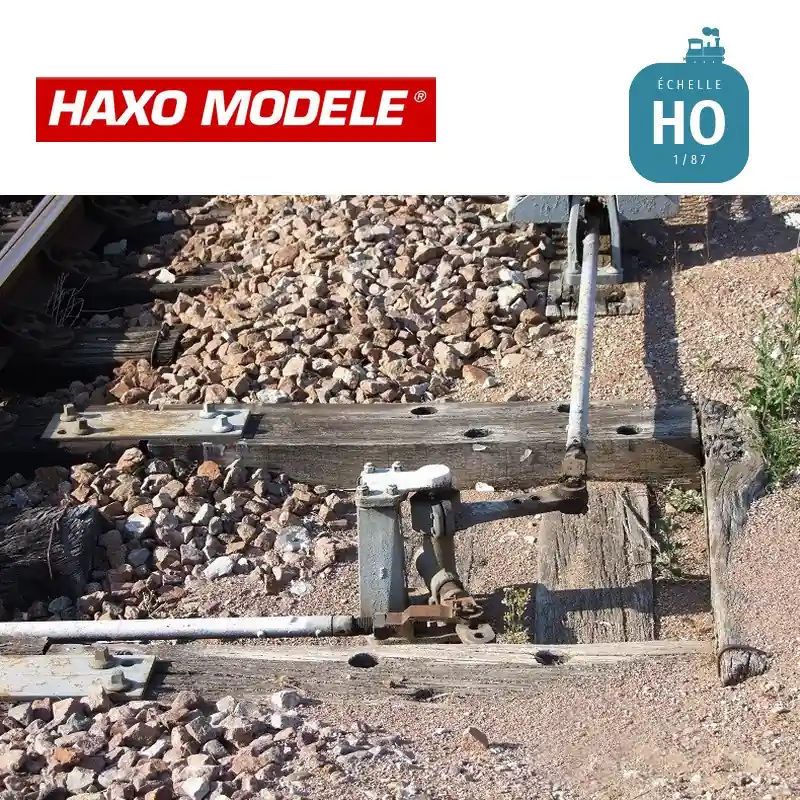 Renvoi d‘angle unifié SNCF transmission rigide Droite ou Gauche HO Haxo Modèle HM45056 Satisfait Ou Remboursé