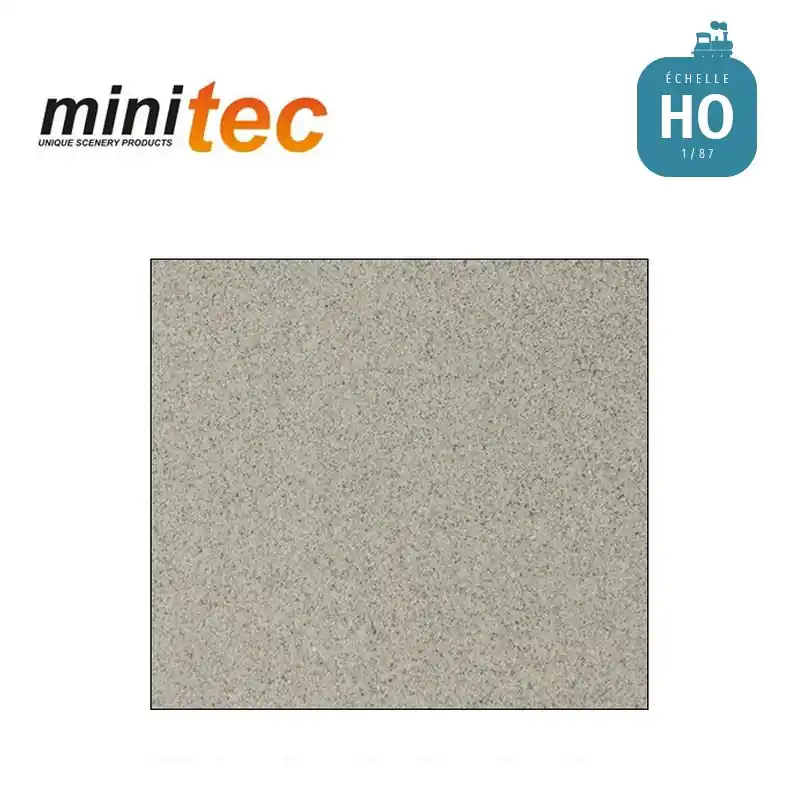 Sable gris Phonolithe pour piste 200ml HO Minitec US51-0421-04 Usine Directe