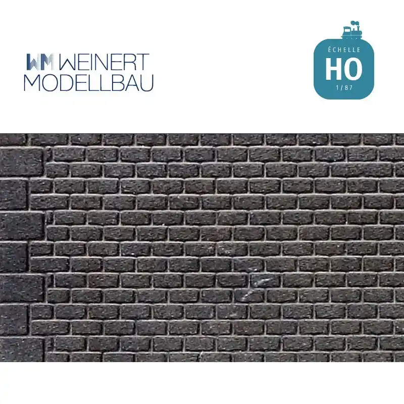 Satisfait Ou Remboursé Mur pierre taillées régulières gris HO Weinert 34000