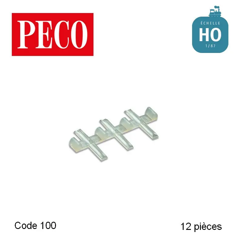 Offre Exclusive Eclisses isolantes HO Code 100 Peco (12 pièces) - SL-11