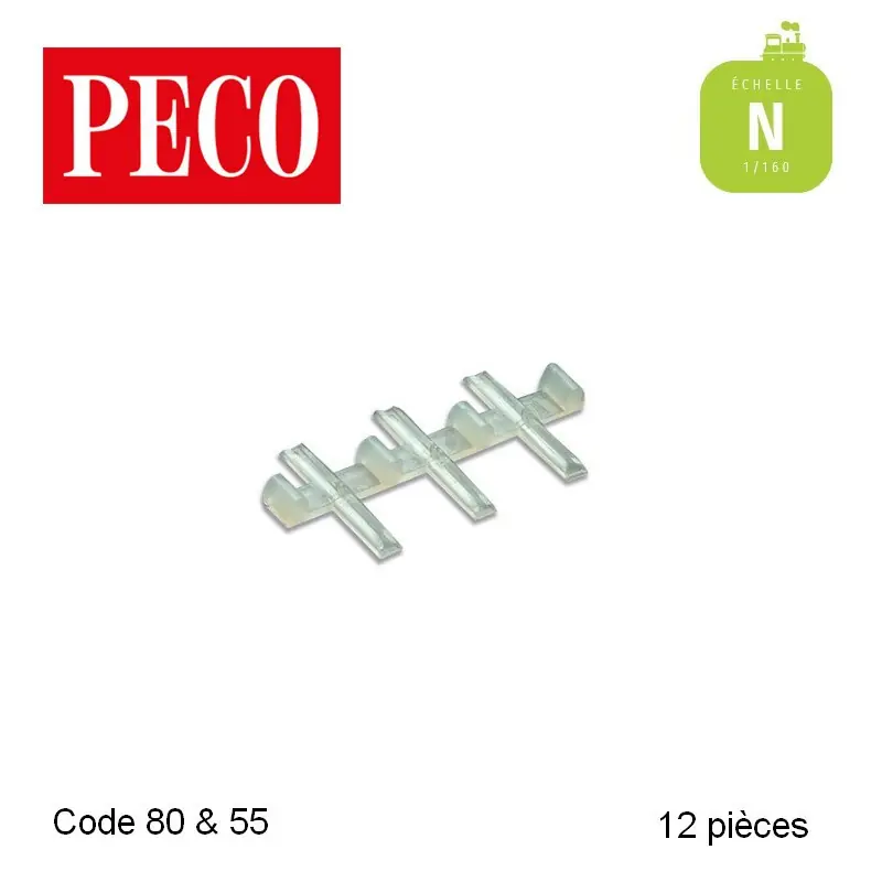 Eclisses isolantes N Code 80 & 55 Peco (12 pièces) SL-311 Prix Réduit