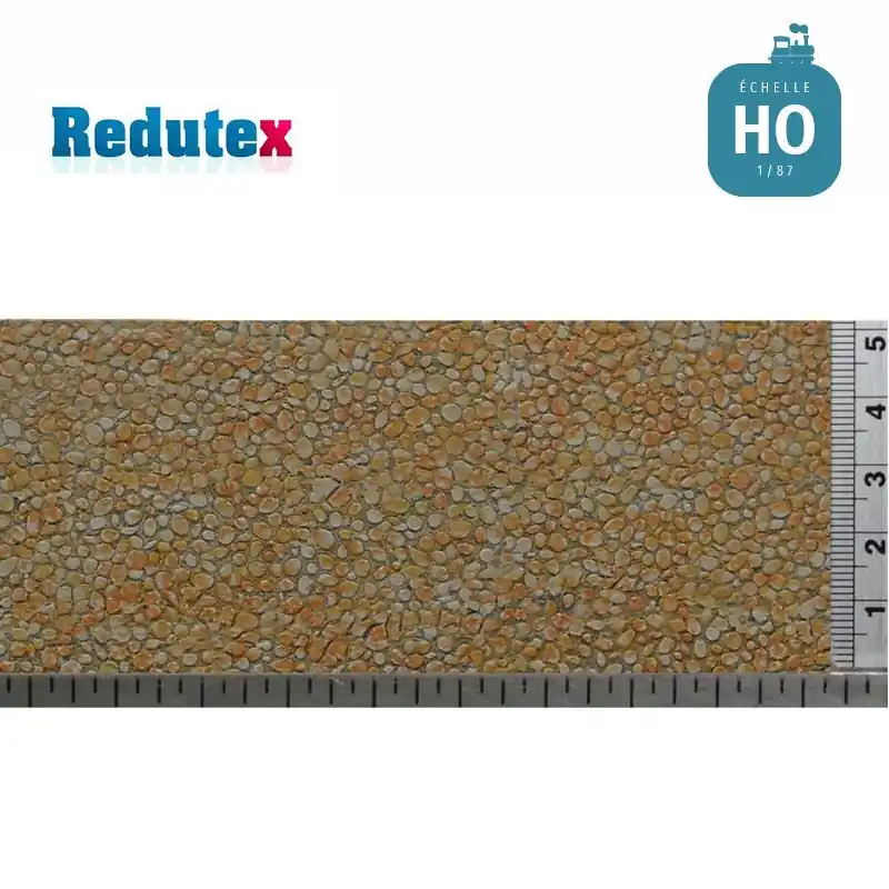 Meilleur Choix Pierres rustiques ocres grises HO (1/87) Redutex 087PR121