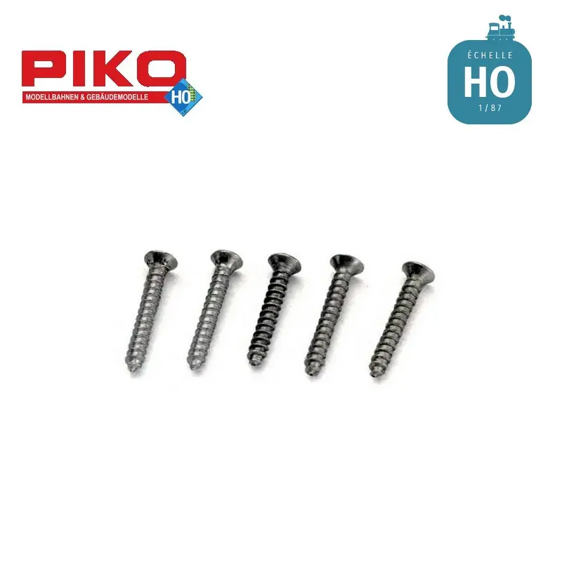 Vis pour fixation de la voie (400 pièces) HO Piko 55298 Meilleur Choix