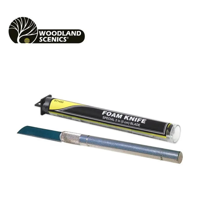 Satisfait Ou Remboursé Couteau avec lame spécial polystyrène Woodland Scenics WST1433