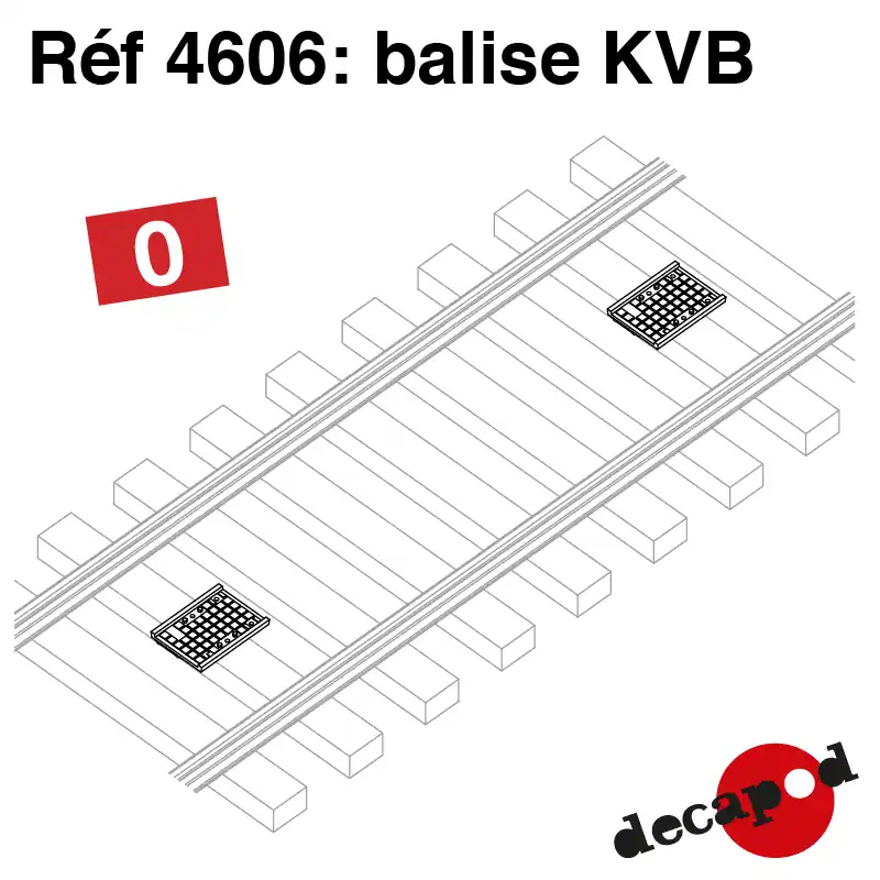 Balises KVB (6 pcs) O Decapod 4606 Offre Du Jour