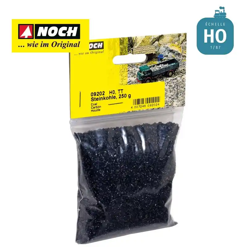 Nouvelle Collection Charbon 250 g HO, TT, N, Z NOCH 09202