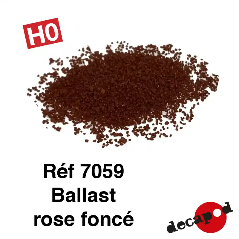 Ballast rose foncé 500 ml HO Decapod 7059 Meilleure Vente