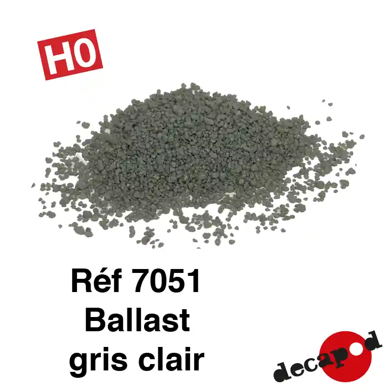 Prix Promo Ballast gris clair 500 ml HO Decapod 7051
