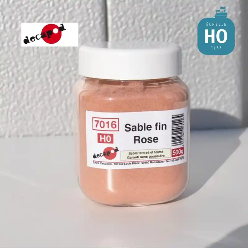 Sable fin Rose HO Decapod 7016 Remise
