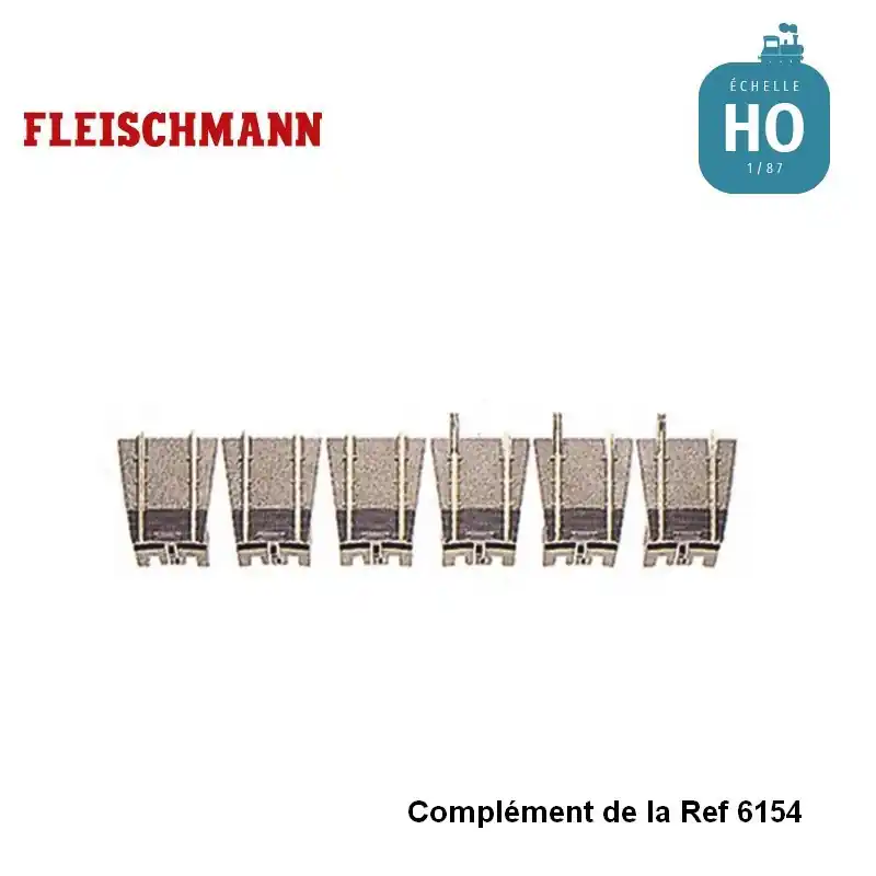 Kit complémentaire pour plaque tournante Fleischmann HO 6154 Ref 6155 Top Vente