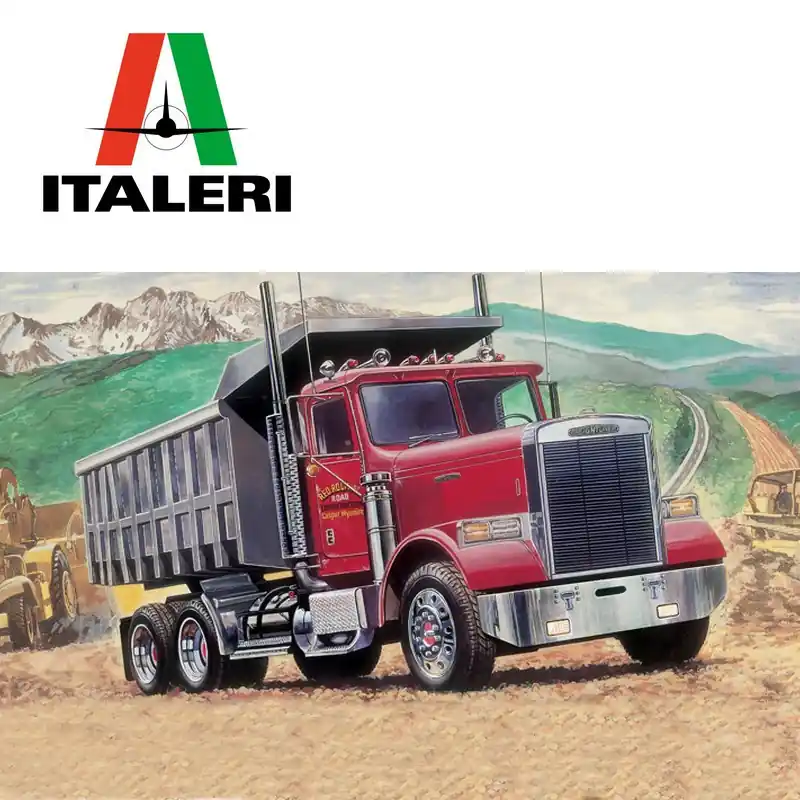 Camion Benne Freightliner années 70 1/24 Italeri 3783 Petit Prix