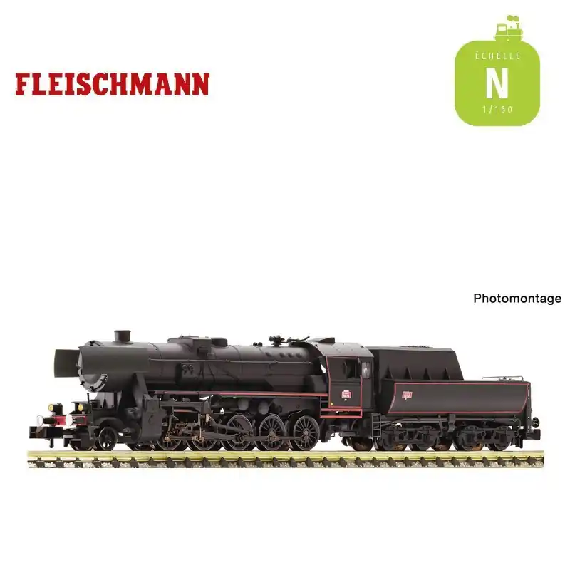 Locomotive à vapeur 150 Y 3 SNCF Ep III Analogique N Fleischmann 7160037 Affaire À Saisir