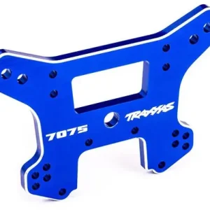 Pas Cher Traxxas Support Amortisseur Avant Alu Bleu Sledge 9639