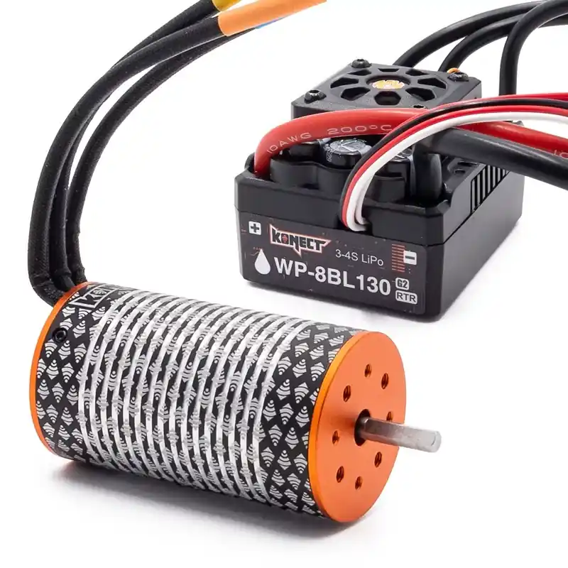 Achat Immédiat Konect Combo Variateur Brushless 130A WP + Moteur 4274