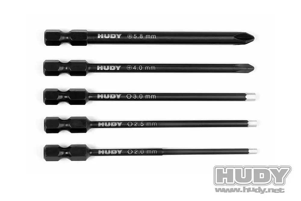 Hudy Set d‘embouts Power Tool 90mm 190070 Offre Exclusive