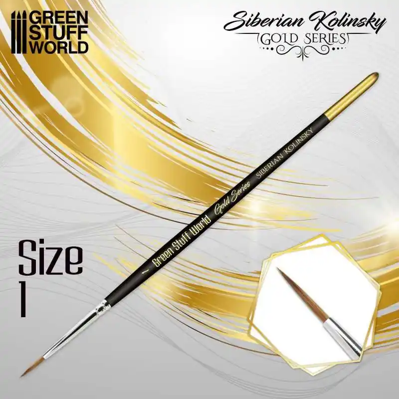Gold Series Pinceau Kolinsky Sibérien - 1 Acheter Direct