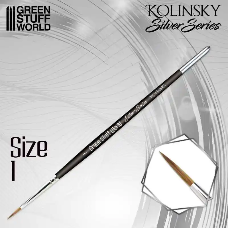 Silver Series Pinceau Kolinsky - 1 Produit De Marque