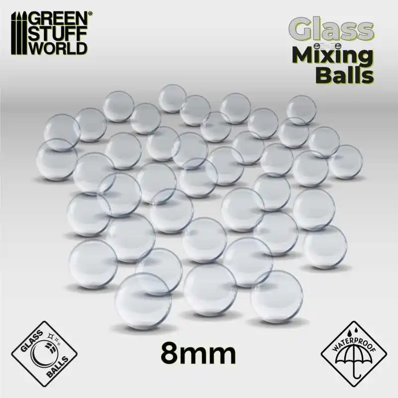 Boules de Mélange de Cristal 8mm Commande En Gros