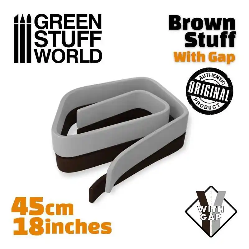 Résine Marron en bande 45 cm - 18 pouces AVEC SÉPARATION Usine Directe