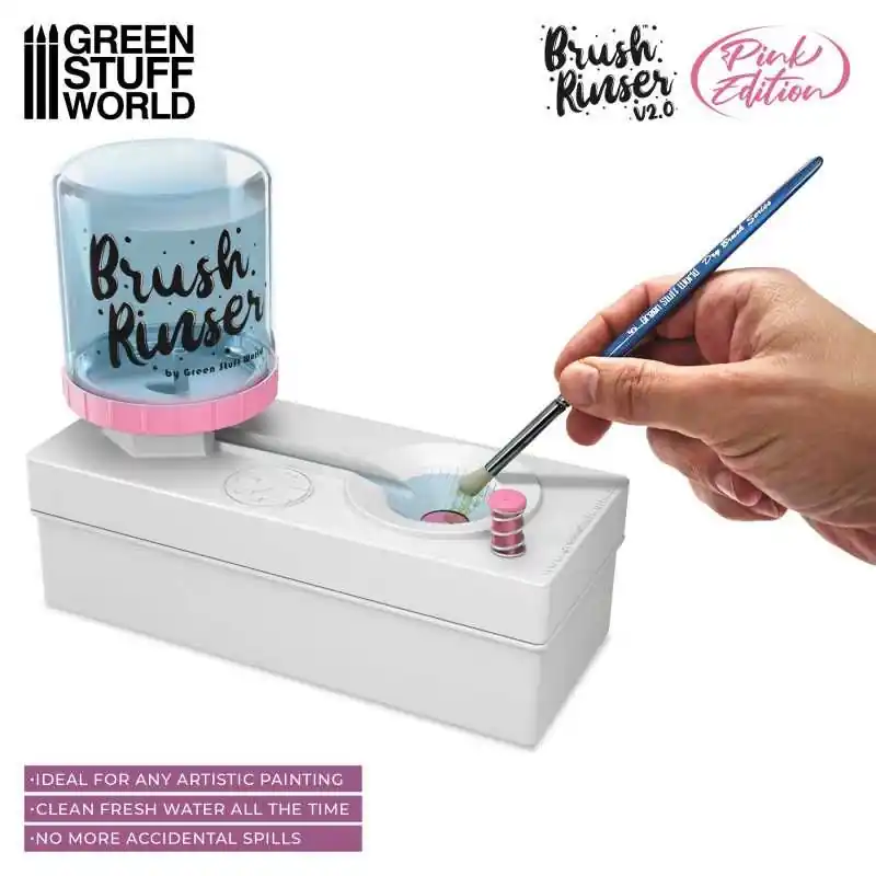 Brush Rinser Rose - Distributeur d‘eau Soldes