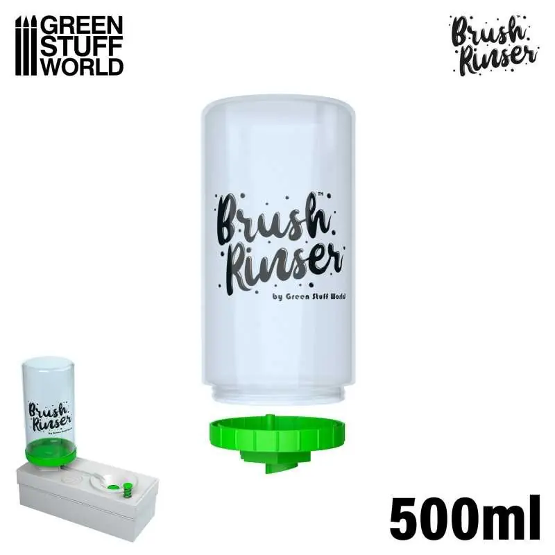 Bouteille Brush Rinser 500ml - Vert Usine Directe