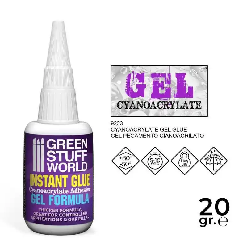 Colle Cyanoacrylate Gel 20gr. Livraison Express