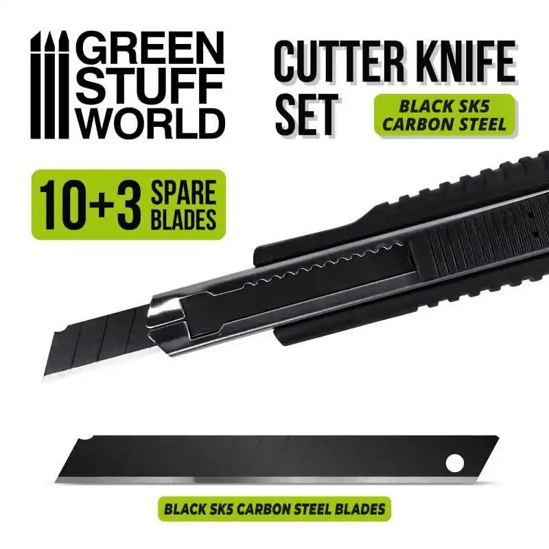 Super Prix Cutter de Modelisme grand + lames noires