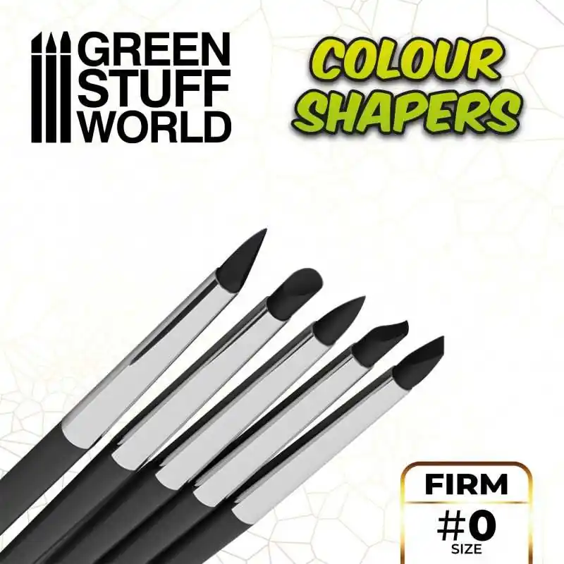 Pinceau Silicone - Colour Shapers Taille 0- Noir Ferme Nouvelle Collection