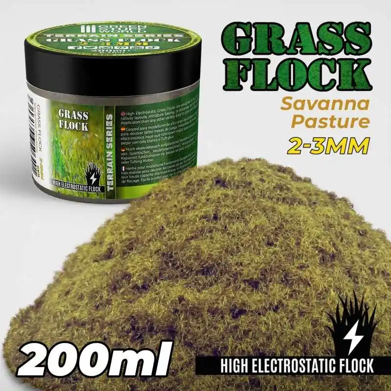Marque Herbe Statique 2-3mm- SAVANNA PASTURE - 200ml