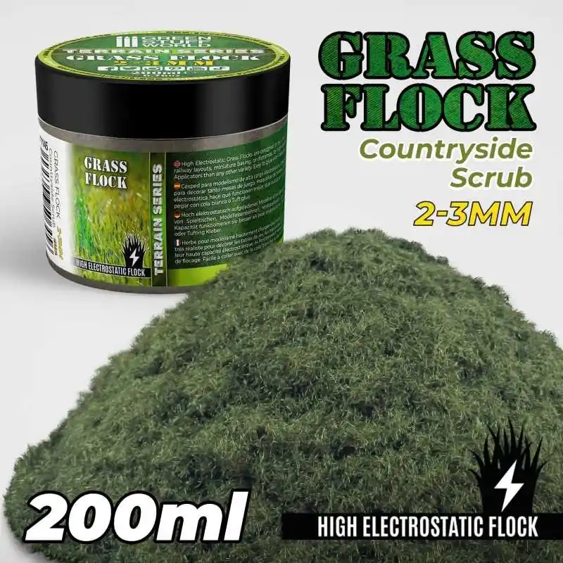 Commande En Gros Herbe Statique 2-3mm- COUNTRYSIDE SCRUB - 200ml