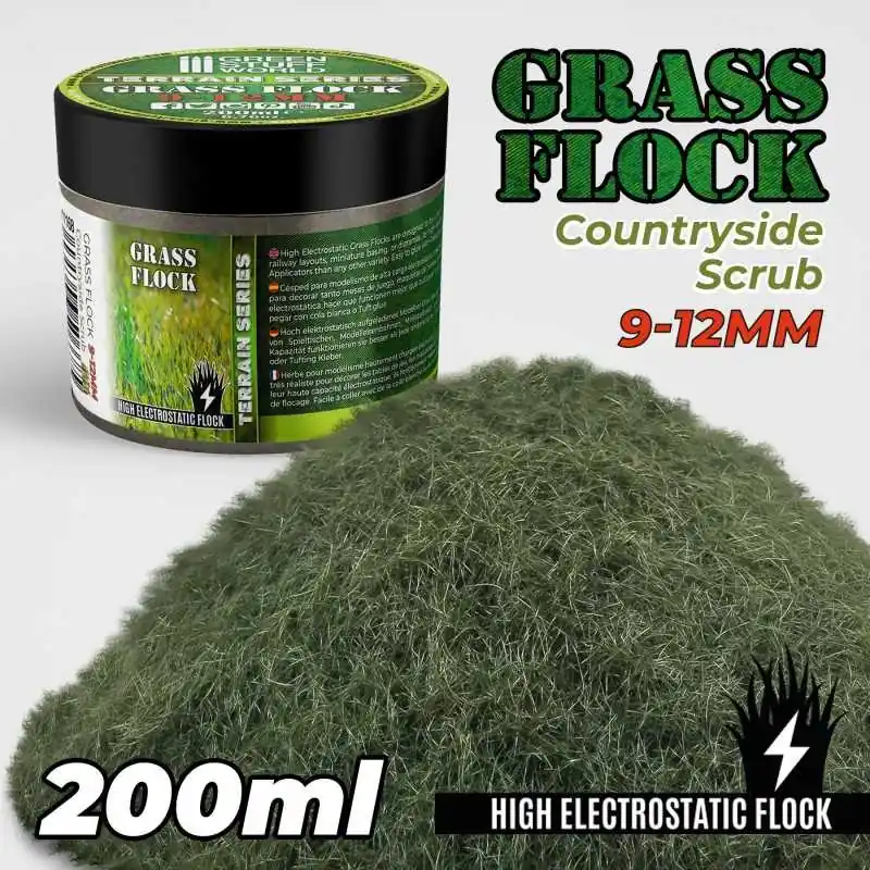 Herbe Statique 9-12mm- COUNTRYSIDE SCRUB - 200ml Bon Plan