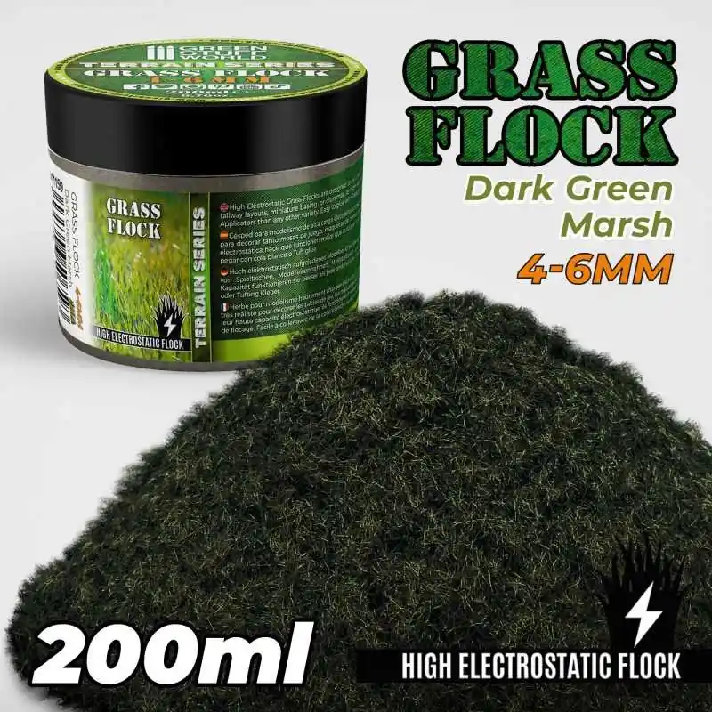 Commander Vite Herbe Statique 4-6mm- DARK GREEN MARSH - 200ml