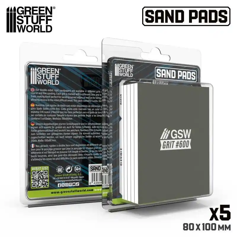 Tampons de ponçage rigides Grain 600 Prix Promo