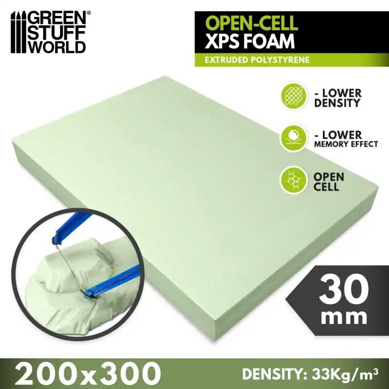 Polystyrène extrudé XPS 30 mm - Cellules ouvertes Livraison Express