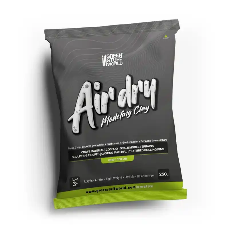 Authentique Air Dry Foam Clay 250gr. - Gris