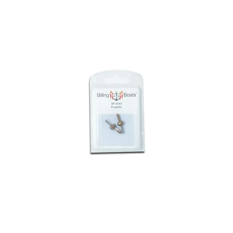 Accastillage de bateau Hélices bipale plastique m2 x 28mm (2pcs) Prix Choc