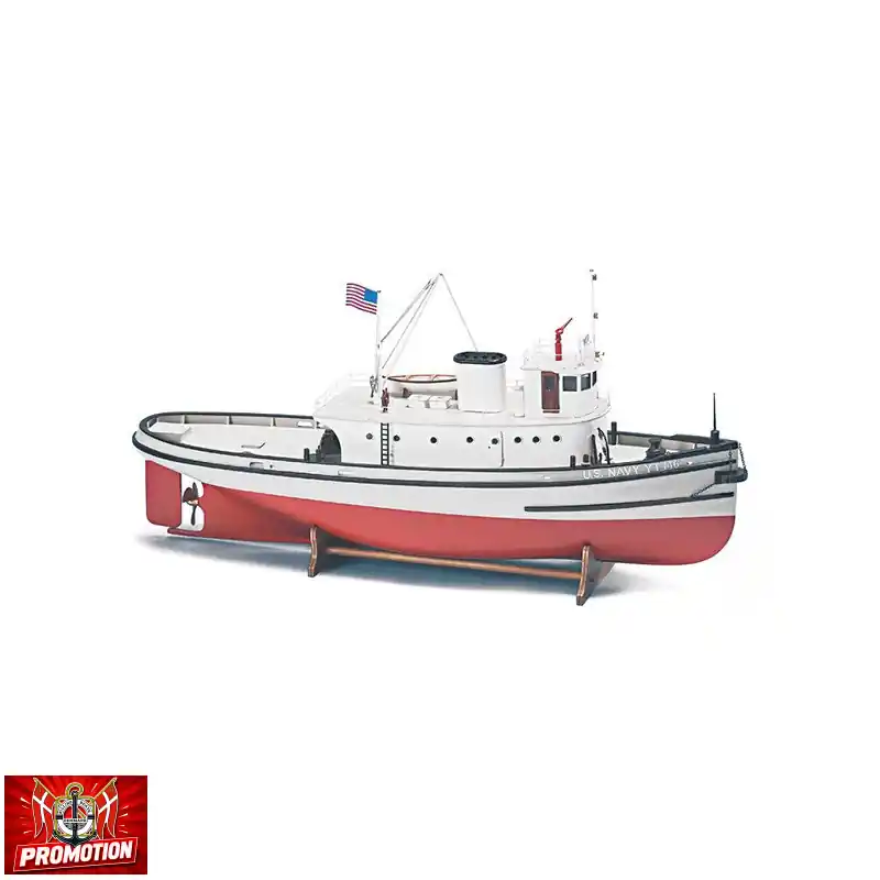 Haute Qualité Bateau statique HOGA PEARL HARBOR TUGBOAT 1 50