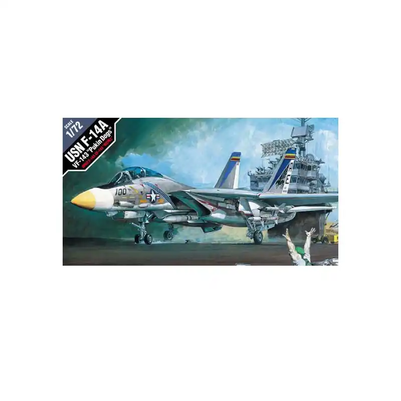 Maquette d‘avion en plastique USN F-14A Haute Qualité