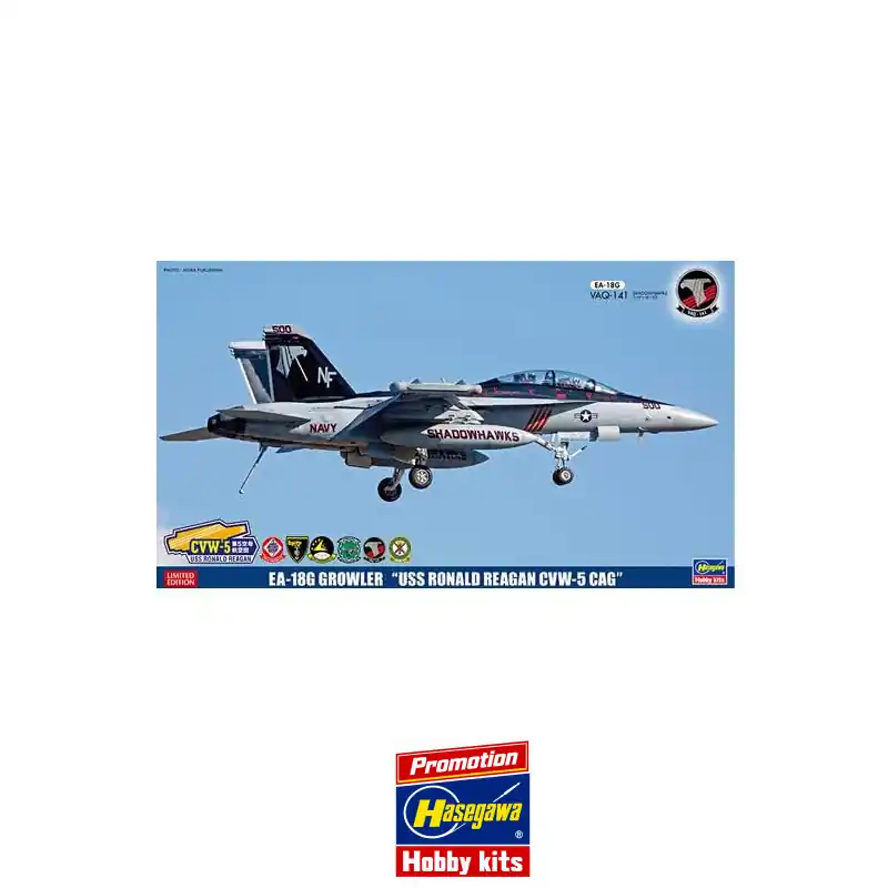 Maquette d‘avion en plastique EA-18G USS R. Reagan 1/72 Commande En Gros