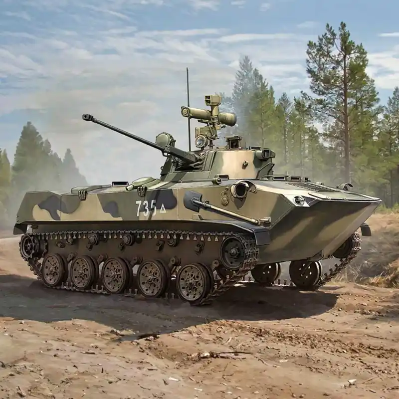 Promotion Maquette plastique de char Russian BMD-2 1 35