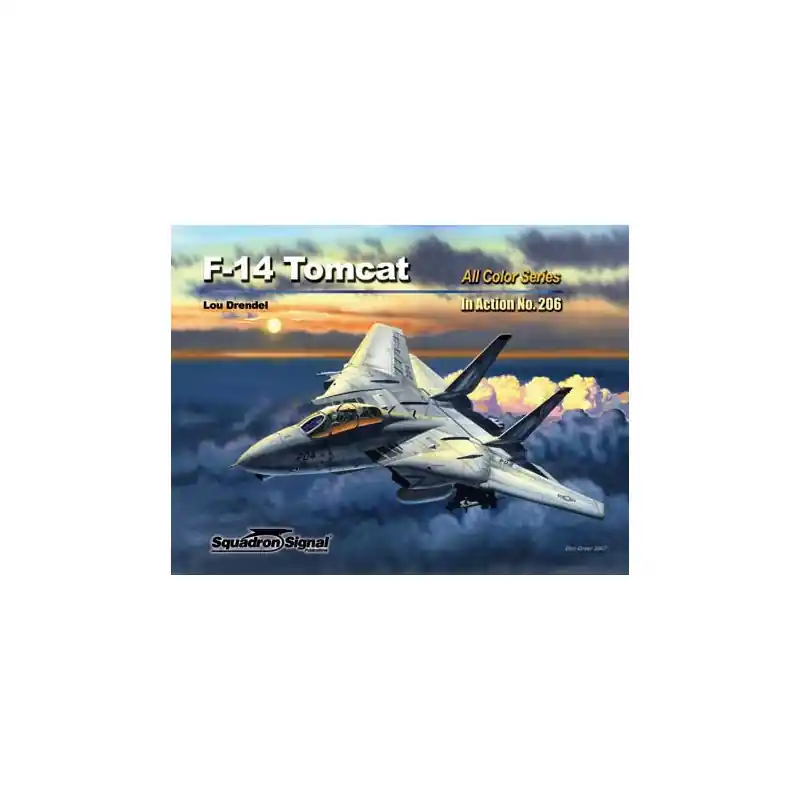 Livre F-14 TOMCAT COLOR IN ACTION Seulement Aujourd'hui