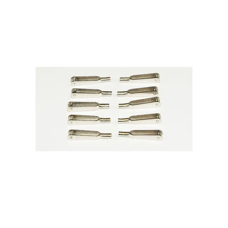 Accessoire embarqué Chapes acier nickelé M2 (10 pcs) Bon Plan